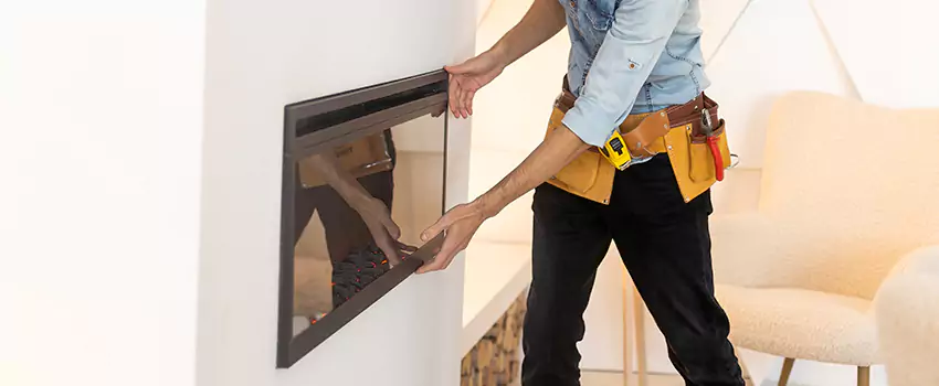 Metal Fireplace Installation in Laurel, Virginia