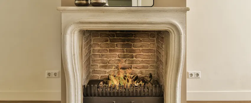 Vintage-style Fireplace Redesign in Laurel, Virginia