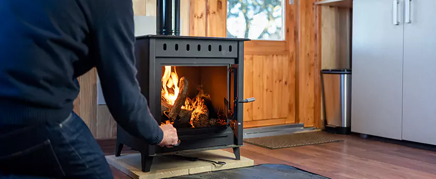 Open Hearth Wood Fireplace Installation in Laurel, VA